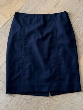 The Limited Navy Pencil Skirt Size 2